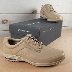Rockport Mens 8 CR MG Oxford 41 Tan 7.5 M 26 Adida
